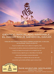 Dakar 2009 Argentina-Chile